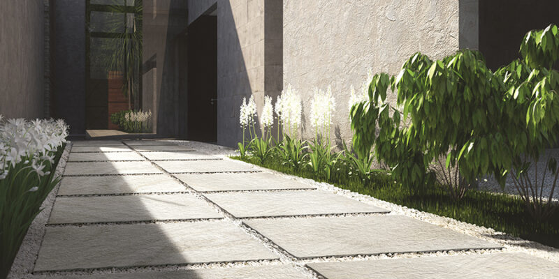 Modern minimalist summer villa